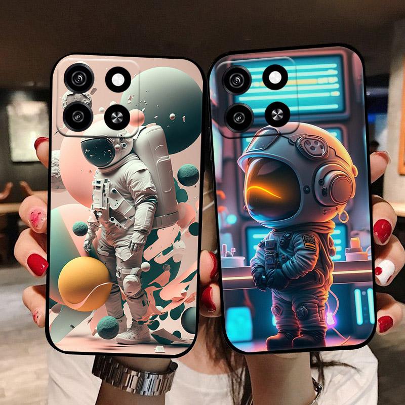 Чехол для ZTE Blade A35 Coque A55 Черный Тонкий Мягкий Силиконовый ТПУ Задняя Крышка для ZTE Blade A55 Funda Para BladeA35 2024 Чехол для Телефона