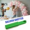 Balloon Knotting Device 3D Printed Knotter Tool, Lightweight Tying Helper for Latex Balloons, Fast Aid Kids, Adults, Party Setups