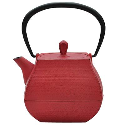 Чугунный чайник Nanbu Iron Ichiudo Sekitei 'Роза', 0,7 л, розовый, Ш15,5хГ12,5хВ17,5 см