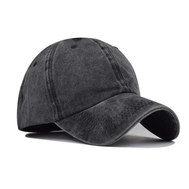 Стираная бейсболка с конским хвостом, импортная европейская и американская кепка с загнутыми полями, весенне-летняя женская спортивная шляпа от солнца