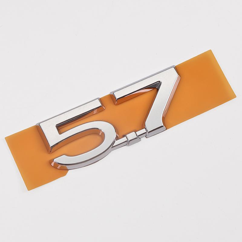 For Toyota Land Cruiser 200 Prado 120 150 Car Logo Displacement V8/TX/TXL/5.7/V6/Black Letter Sticker Car Decoration Accessories KS4 ncrw7