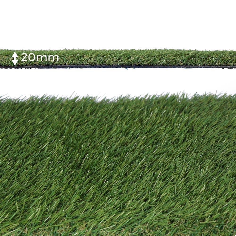 GRACEFUL ARTIFICIAL GRASS 20MM 1X5MTS EDM