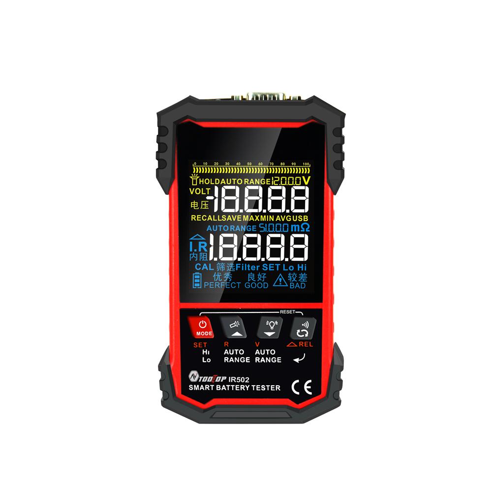 3,2-дюймовый дисплей Тестер внутреннего сопротивления батареи Устройство измерения напряжения батареи с
