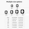 Smart Ring Men Women LED Screen Display Health Monitor Oxygen Sleep Monitoring Fitness Tracker Heart Rate Finger Rings