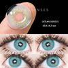 AMARA Color Contact Lenses For Eyes Brown Color Lens Eyes Colored Contacts Lenses Colored 2pcs Yearly Makeup Beauty Pupil