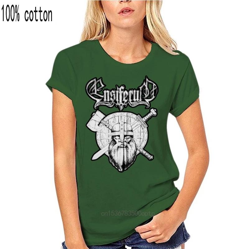 Ensiferum Sword & Axe Shirt S M L Xl Folk Metal T Shirt Official Tshirt Hipster Tees Summer Animes Kawaii