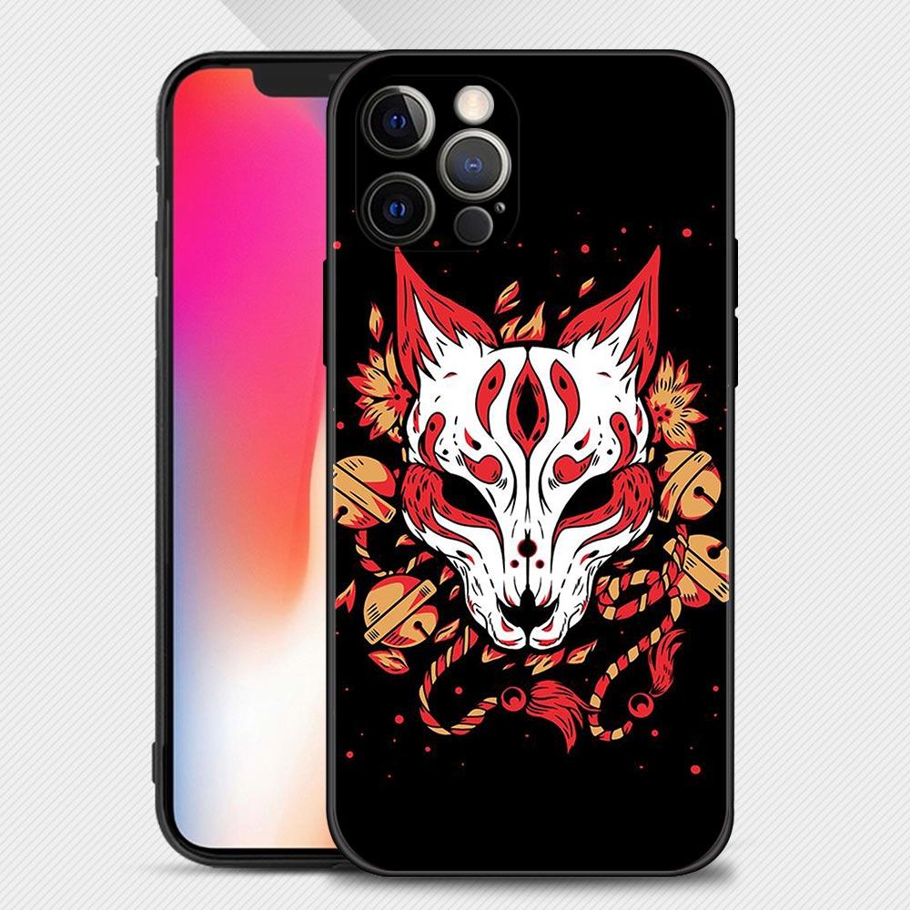Чехол с маской самурая японского самурая для Apple iPhone 14 13 12 11 Pro Max Mini XS Max XR X 7 8 6 6S Plus, чехол для телефона