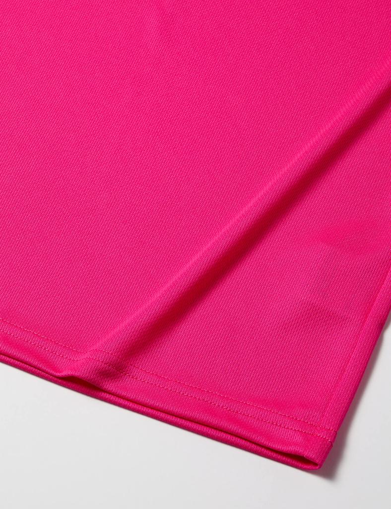 Mizuno Training Wear Short Pink 32MAA120 T-Shirt, Sleeve, Moisture-Wicking, Quick-Drying, Glow, XS,