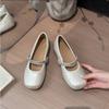 Fashion 2025 New Style Jane Shoes Square Toe Non-slip Loafers for Women Large Size Formal Female Shoes At Banquets