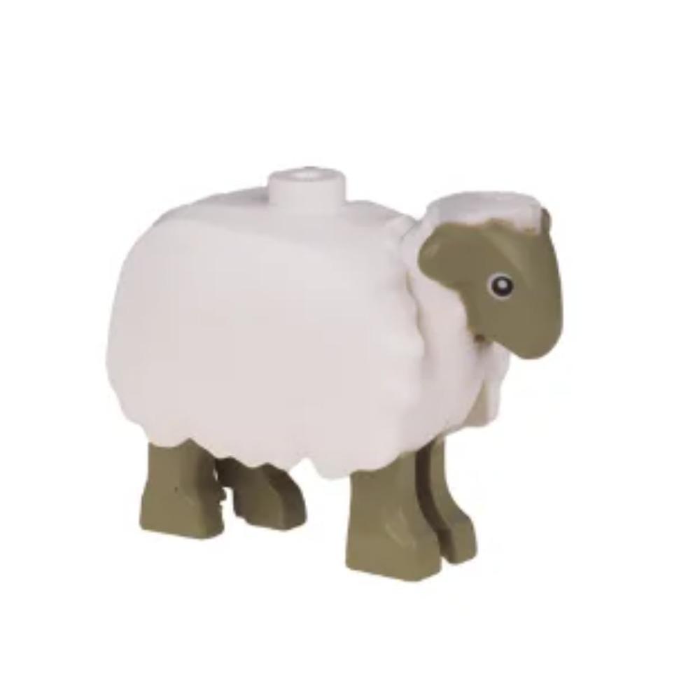 Животные Строительные Блоки Город Маленькие Большие Украшения Панда Собака Овца Свинья Корова Зоопарк Олень Монстр Крокодил Тигр Волк Орел Подарок Мальчику Игрушка