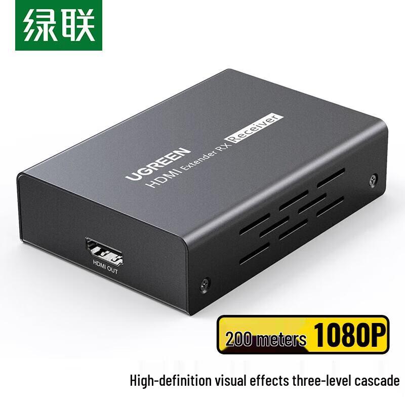 Ugreen CM533 HDMI-удлинитель-приемник по RJ45 200 м