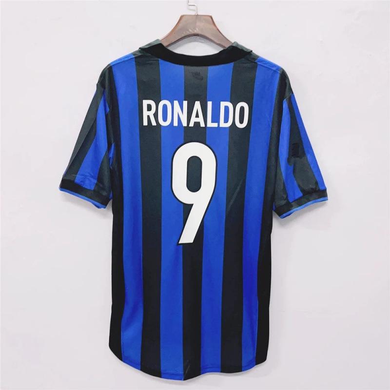 Винтажная футбольная майка AC Ronaldo Zidane Maldini Messi Boca Carlos майка национальной сборной
