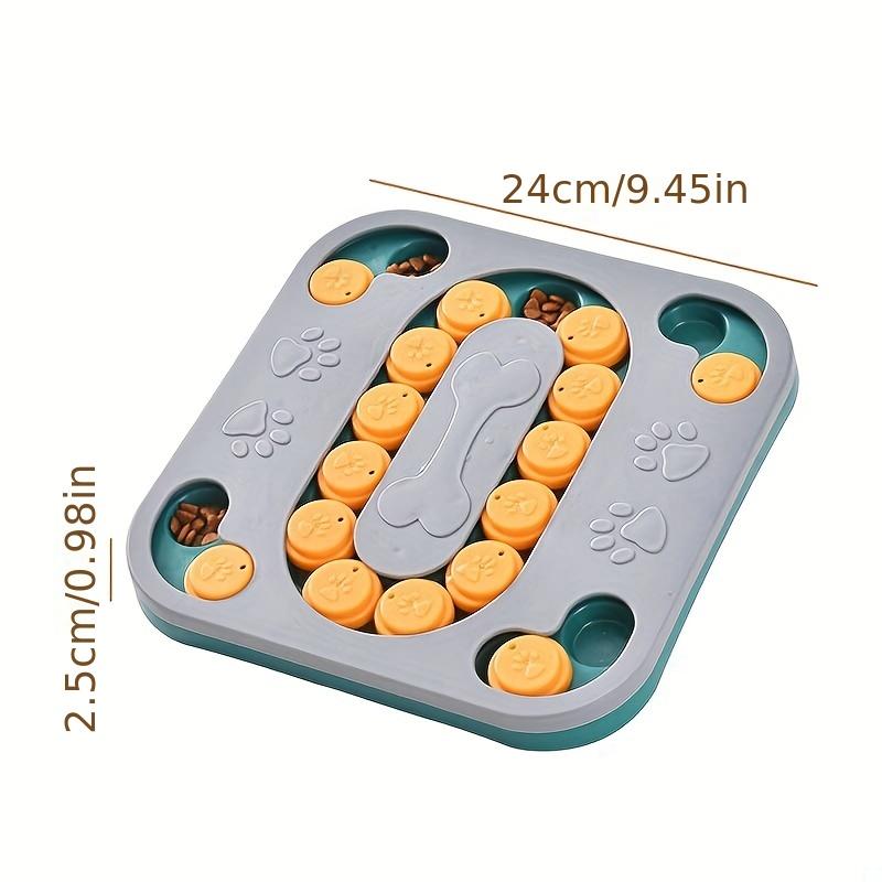 Dog Puzzle Feeding Toy, Anti-choking Dog Slow Feeding Puzzle Plate, Interactive Dog Food Bowl Dog Training Supplies