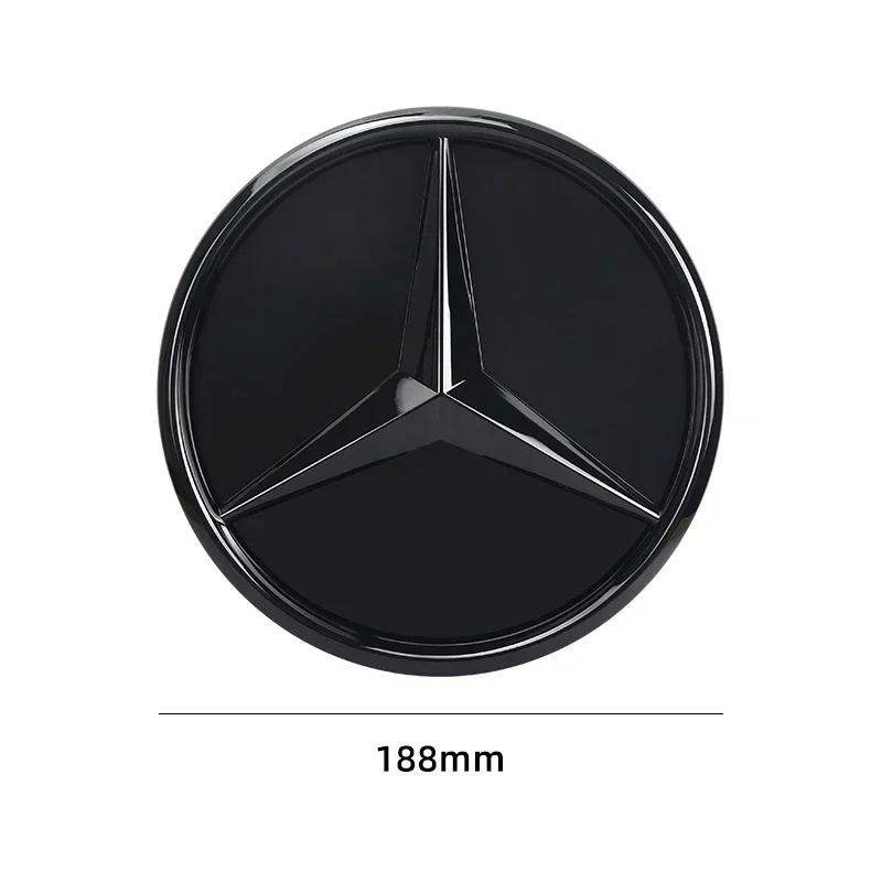 3D 188мм Передняя решетка Звезда Логотип Для Mercedes-Benz Шильдик Класс C 2014-2018 GLS 2013-2017 Класс A amg