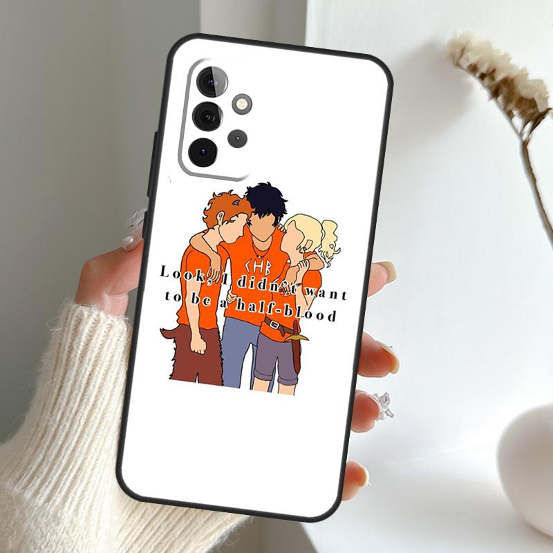 Мультяшный чехол P-Percy Jackson для Samsung Galaxy A54 A53 A34 A33 A13 A23 A31 A51 A71 A12 A22 A32 A52 A50 A52S