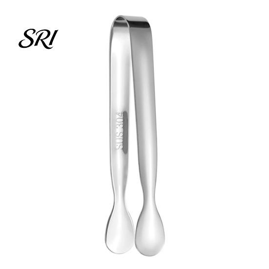 Rose Gold Ice Clip Clamp Stainless Steel Electroplated Tongs Durable Food Grade Rust-resistant for Bar Kitchen Sugar Cube Tong Set