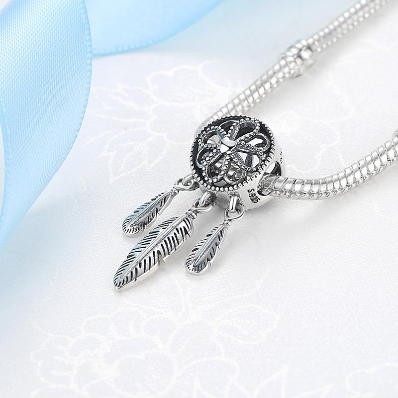 Оригинальные подвески Lucky Horseshoe Clover кулон бусины подходят Pan Brand браслеты ожерелья DIY ювелирные изделия для женщин