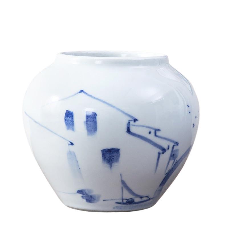 Керамическая ваза Jingdezhen для цветочных композиций - Украшение для дома