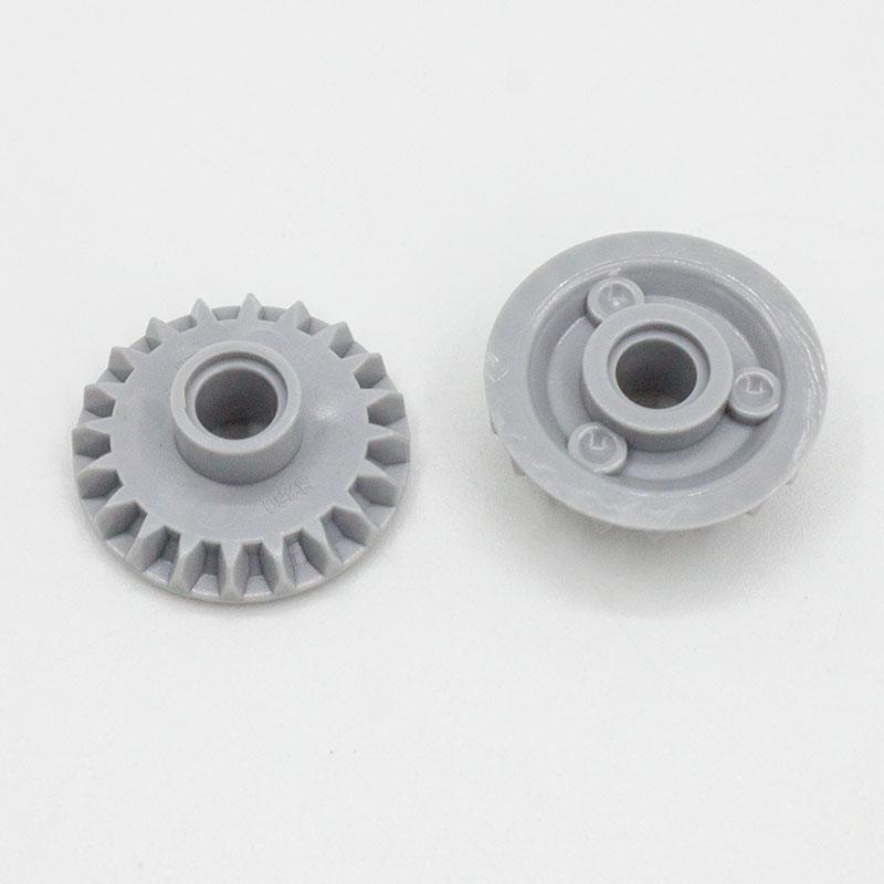 Серия MOC Gear Поворотная платформа с шестернями Зубчатая рейка и шестеренчатый дифференциал Высокотехнологичные детали Строительные блоки из мелких частиц Игрушки