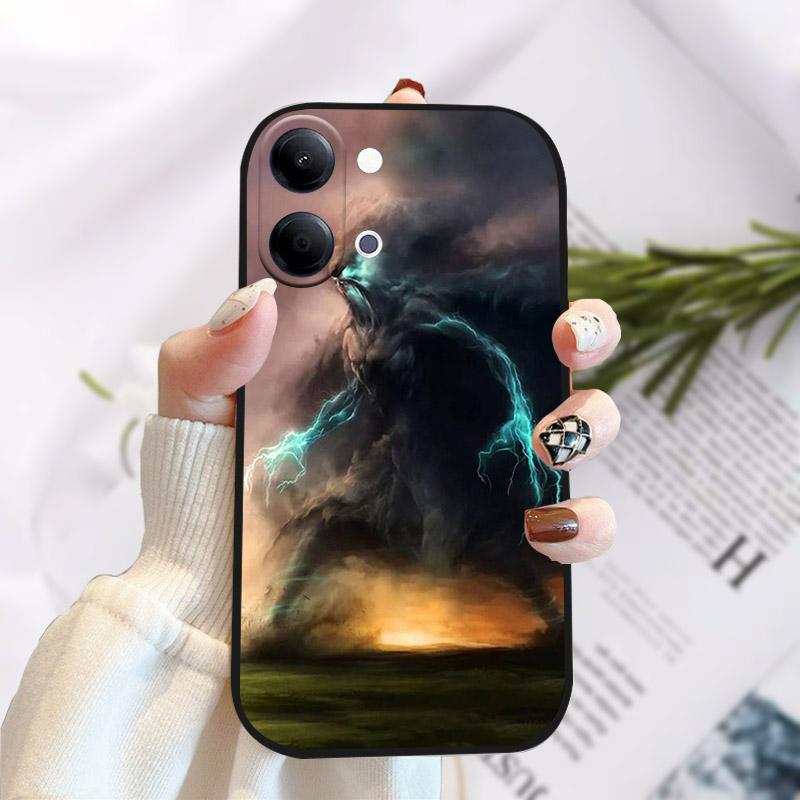 For VIVO Y05 Y 05 4G Case Fashion Painted Shockproof Bumper For VIVO Y11D Y21 4G 2026 Silicone Cover Soft TPU Phone Shell Coque