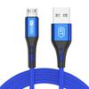 Кабель Micro USB для кабеля MicroUSB 3A для быстрой зарядки мобильных телефонов Xiaomi Samsung Android, провод для зарядки и передачи данных