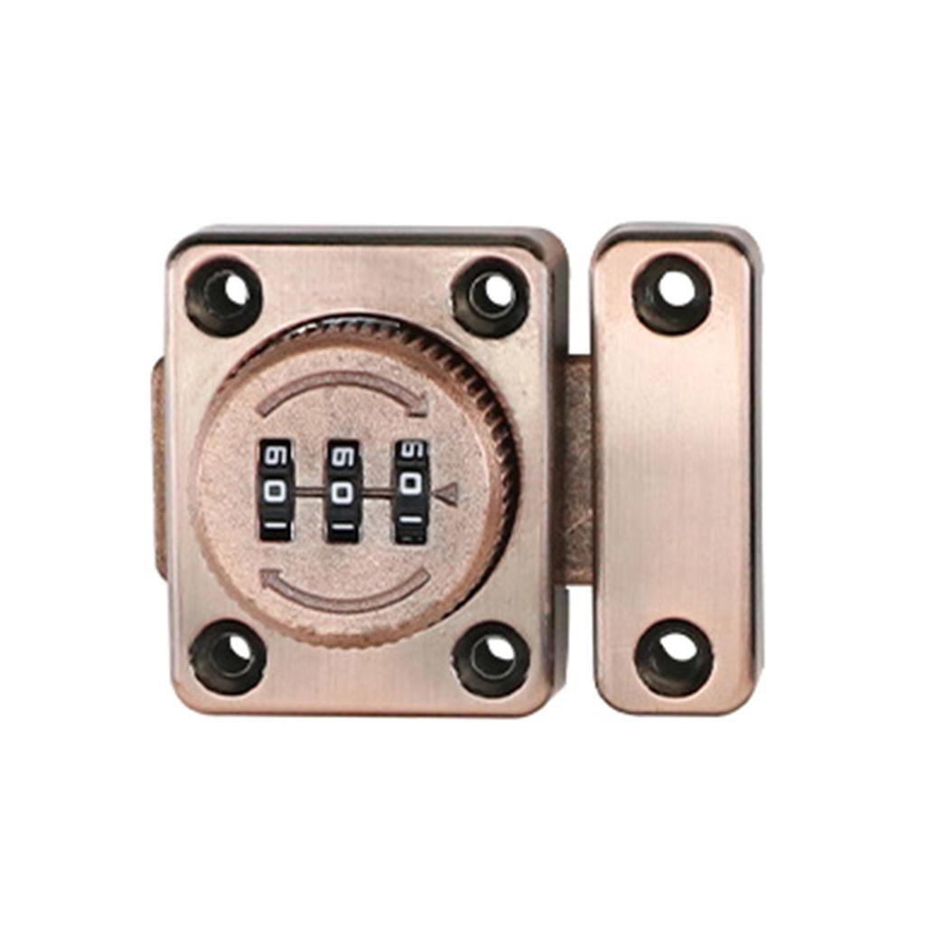 Замок для шкафа из цинкового сплава, трехзначный кодовый замок для шкафа, запирающиеся шкафчики, замок без ключа, замок с паролем, поворотные защелки