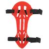 Rubber Archery Arm Guards Adjustable Safe Breathable Elastic Recurve Bow Arm Guard for Summer Red