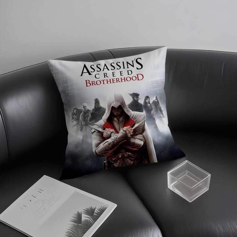 A-Подушка-чехол для игры Assassin's Creed Наволочка Ультрамягкая, приятная для кожи Ткань Комфорт как в облаке и скрытая молния