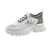 Fashion Versatile Casual Sneakers 2025 Spring and Summer Mesh Breathable Tenis Female Shoes Color Blocking Platform Sports Running Shoes