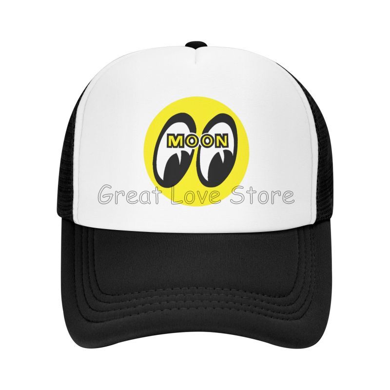 JDM Moon Eyess Мотоциклетные гонки Бейсболки Унисекс Дышащая сетчатая кепка Летняя уличная повседневная шляпа для защиты от солнца Кепка Snapback