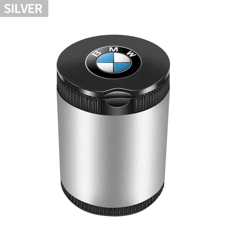 Portable Car Cigarette Ashtray Cup With LED Light Detachable For BMW 5/6 Series X3 X4 F10 F11 F18 F06 F12 F13 F25 F26 2009-2024
