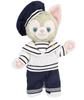 Teddy Bear Mail Order Alice Gelatoni Dress-Up Costume Knit Sailor (No Body) for Size S (Gelatoni)