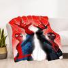 1PC SpiderMan, Web Outdoor Blanket Lightweight Flannel, Soft & Warm, All-Season Use for Sofa, Outdoor, Camping, Living Room, Office56