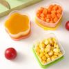 8/9Pcs Mini Squeeze Bottle Lunch Box Plastic Condiment Boxes Ketchup Salad Dressing Picnic Portable Candy Snack Nut Containers