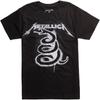 Футболка с обложкой черного альбома Metallica