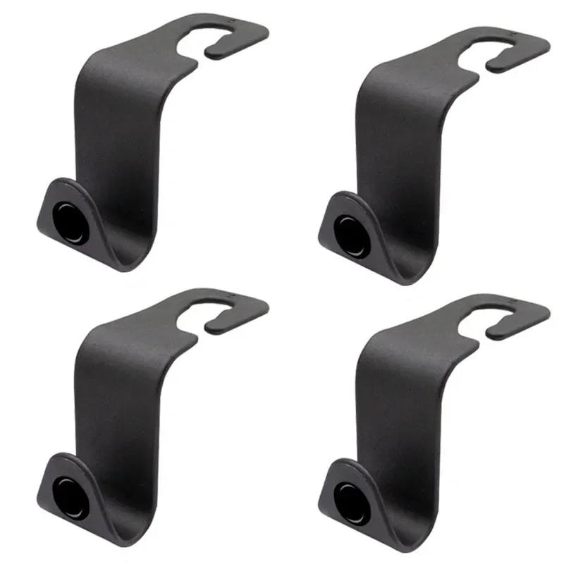 Car Sticker 2025 Hot New 4PCS Car Seat Headrest Hooks Universal Storage Hanger For Ford Mustang Universal Big Size Mustang Shelb