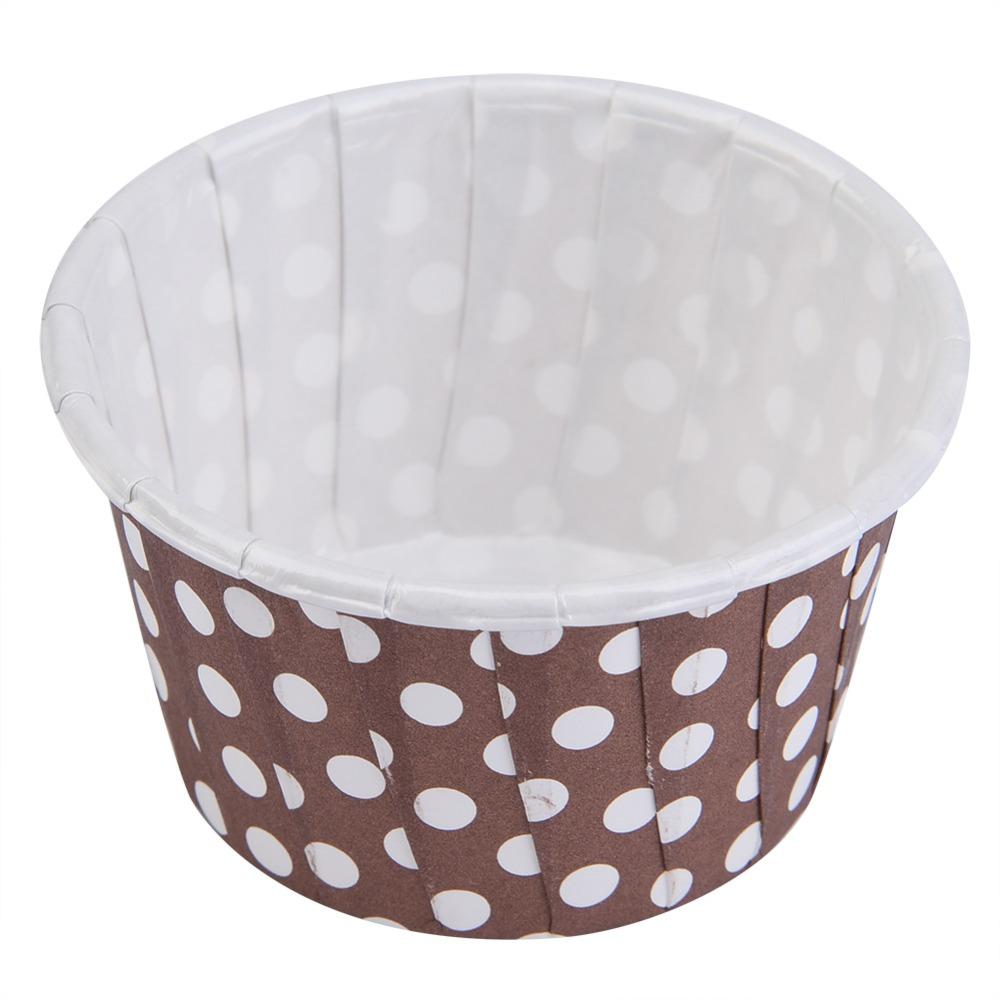 100PCS Paper Muffin Baking Cup Grease Resistant Cupcake Wrapper Baking Cup  Dessert Decoration