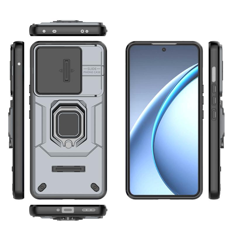 Для чехла OPPO K13 Turbo Чехол OPPO K13 Turbo Pro Защита камеры со сдвижной шторкой Держатель Бампер Защитные чехлы для телефона На K13 Turbo Funda