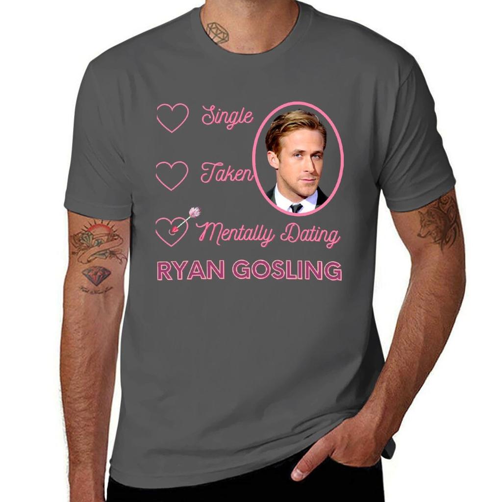 Birthday Gifts Gosling Handsome Male Ryan Actor Awesome For Music Fans Tshirt Casual Loose Daily Wear Tshirt