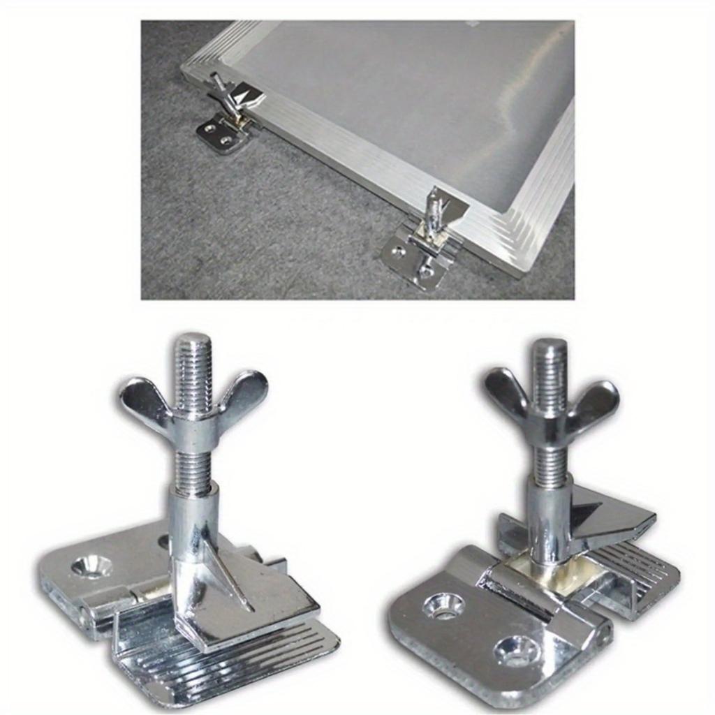 2 шт./набор шарнирных зажимов шелкография металлическая бабочка DIY хобби инструмент искусство ремесла шитье трафаретная печать экран 60x85 мм