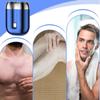 Travel Shaver, Travel Electric Shaver, Rotating Double Head Electric Shaver, Pocket Rotating Electric Shaver, Waterproof Rechargeable Travel For Men