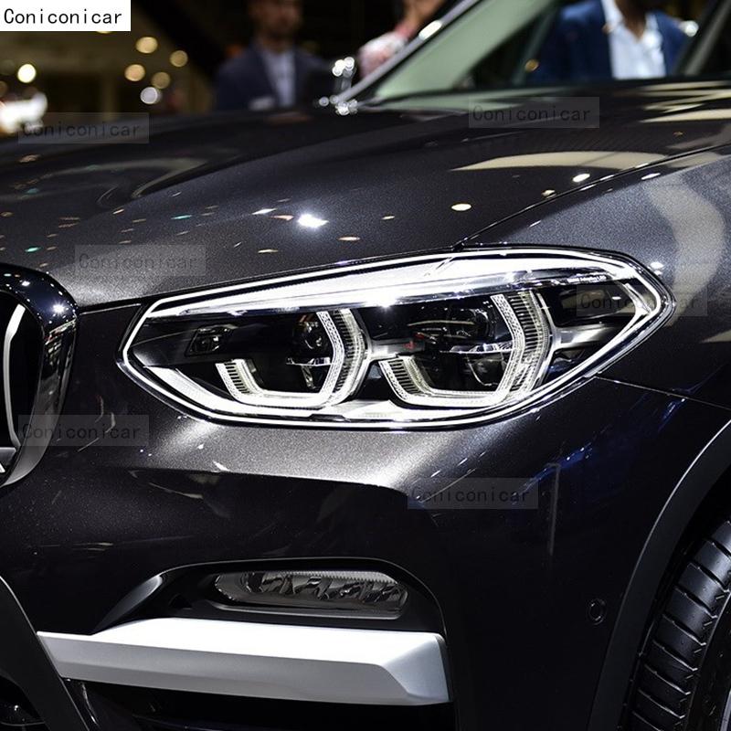 For BMW X3 iX3 X3M G01 G45 G08 F97 2018-2024 Car Exterior Headlight Anti-scratch Front Lamp TPU Protective Film Accessories
