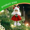 Angel Doll Pendant Gift Toy for Kids Decorative Hanging Ornament Christmas Decoration for Holiday Door Wedding Celebration Decor