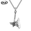 Томагавк Викинг Кельтский Череп Нержавеющая Сталь Мужское Ожерелье