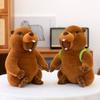Roaring Groundhog Plush Toy Backpack Nutria Doll Children's Pillow Birthday Gift