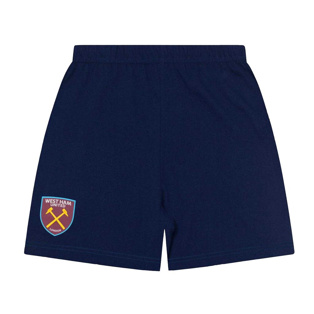 West Ham United FC Boys Short Pyjama Set