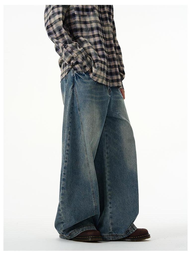 Брюки-бананы Sickle от Scimitar Design 2024 года: Широкие джинсы в стиле ретро для мужчин и женщин