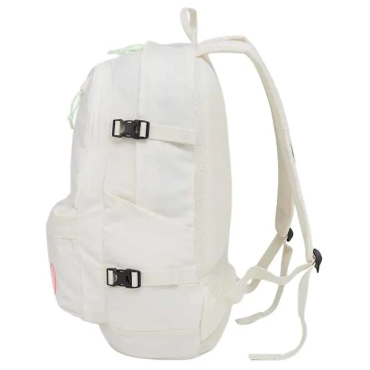 Converse Polyester Backpack Unisex Milk White (Unisex) Backpacks 10017270 A08