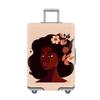 Thickened Elastic Printed Luggage Protector & Dust Cover