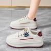 2025 весна женская обувь новые дышащие маленькие белые туфли детские универсальные туфли корейская версия платформа спортивная обувь для отдыха на доске обувь женская